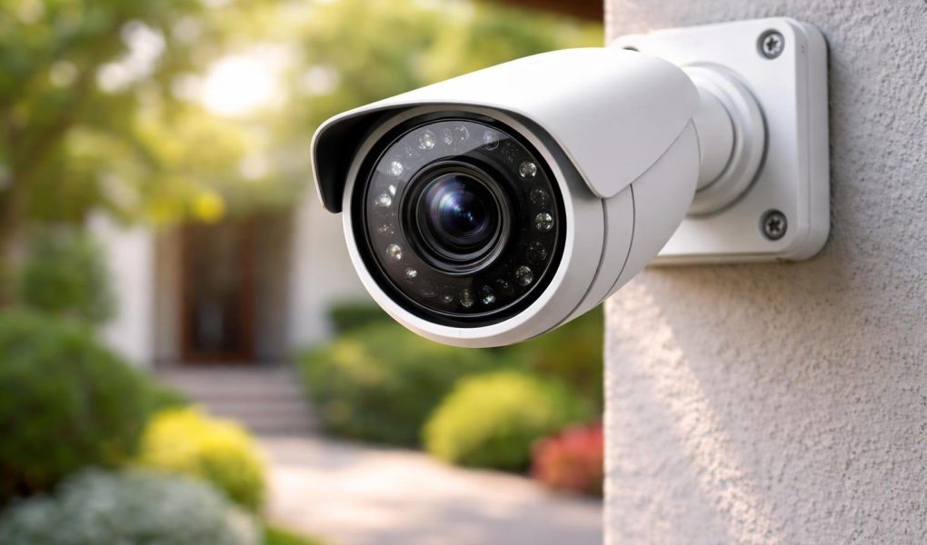 camera-surveillance-mur-exterieur-jardin
