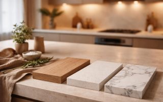 plan-travail-cuisine-bois-marbre-quartz