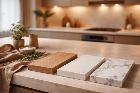 plan-travail-cuisine-bois-marbre-quartz