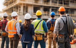 groupe-professionnels-chantier-batiment-echafaudages