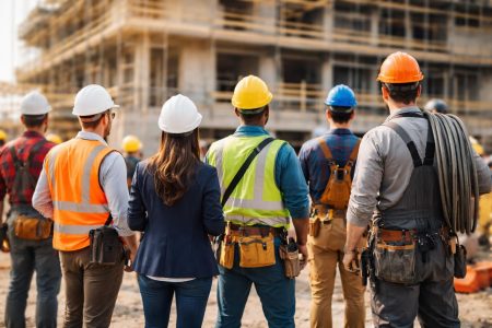 groupe-professionnels-chantier-batiment-echafaudages