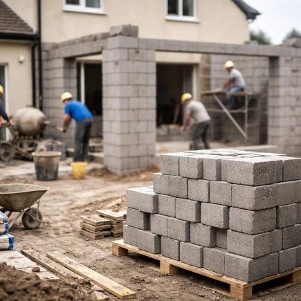 chantier-extension-maison-parpaings-ouvriers