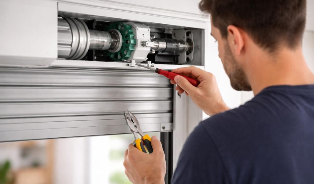 personne-repare-volet-roulant-outils