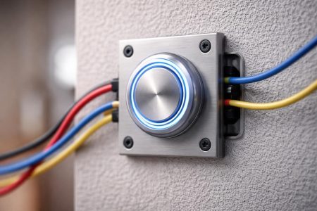 bouton-poussoir-moderne-fils-electriques